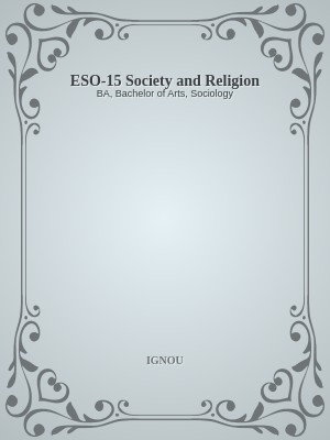 ESO-15 Society and Religion